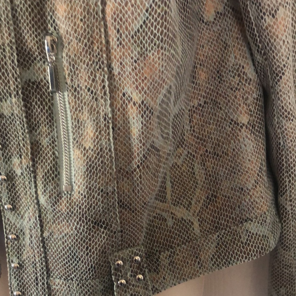 Stylish Fall Classy Snake Print Jacket - image 4